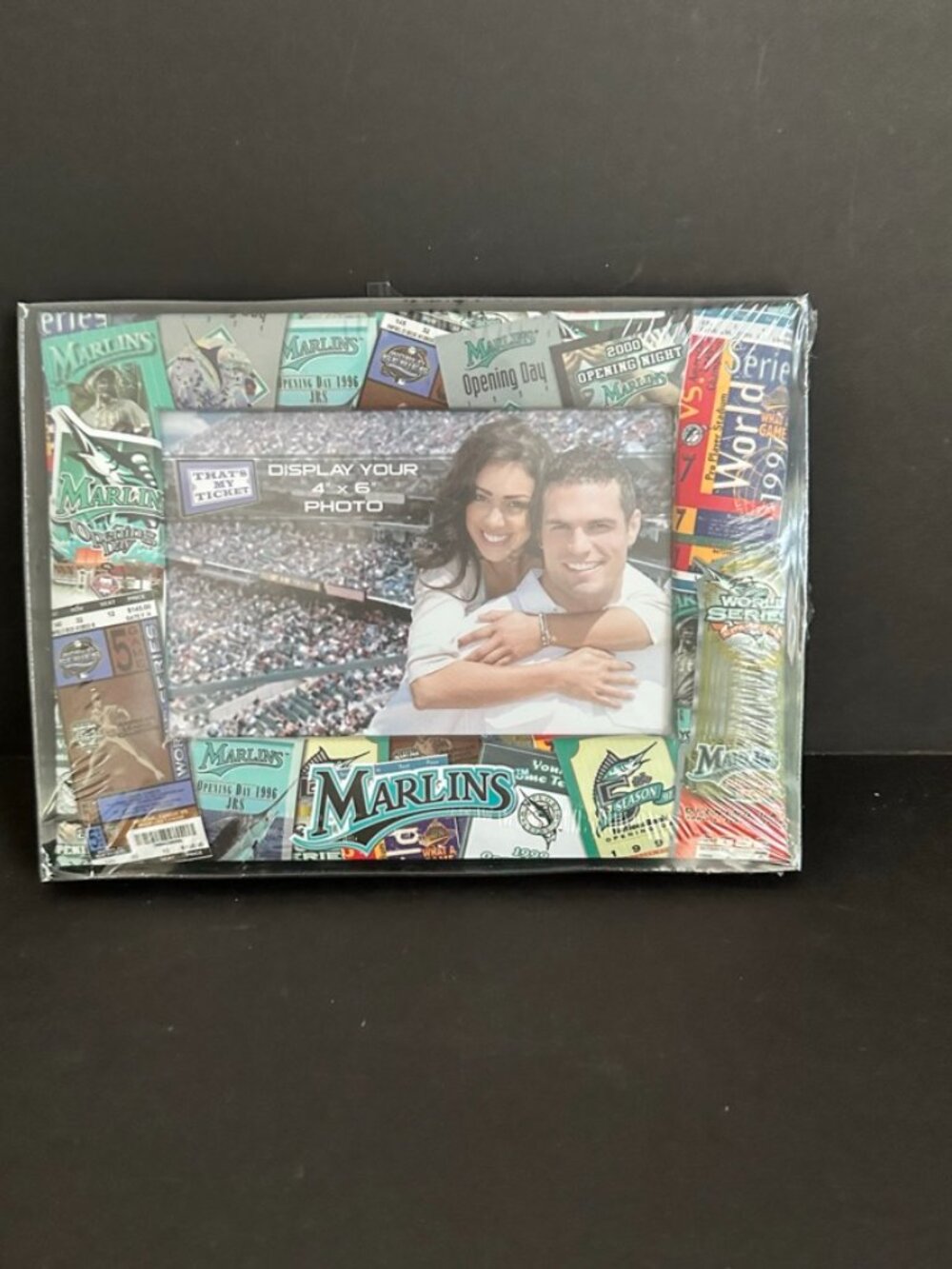 Miami Marlins 4x6 Scrapbook Picture Frame NEW